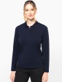 Polos à personnaliser KARIBAN Polo Supima® manches longues femme 