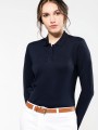 Polos à personnaliser KARIBAN Polo Supima® manches longues femme 