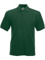 FOL Polo Heavy 65/35 vert bouteille personnalisable