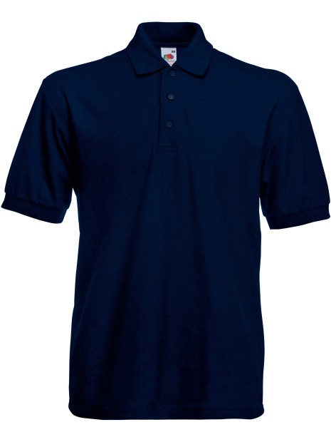 FOL Polo Heavy 65/35 bleu marine profond personnalisable