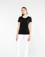 KARIBAN Supima® Damen-T-Shirt mit Rundhals ausschnitt und kurzen Ärmeln T-Shirt personalisierbar