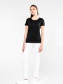 T-Shirts à personnaliser KARIBAN T-shirt Supima® col rond manches courtes femme 