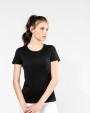 KARIBAN Supima® Damen-T-Shirt mit Rundhals ausschnitt und kurzen Ärmeln T-Shirt personalisierbar