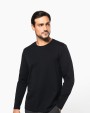 KARIBAN Supima® Herren-T-Shirt mit Rundhalsausschnitt und langen Ärmeln T-Shirt personalisierbar