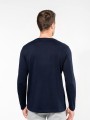T-Shirts à personnaliser KARIBAN T-shirt Supima® col rond manches longues homme 