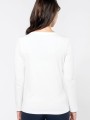 T-Shirts à personnaliser KARIBAN T-shirt Supima® col rond manches longues femme 