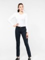 T-Shirts à personnaliser KARIBAN T-shirt Supima® col rond manches longues femme 