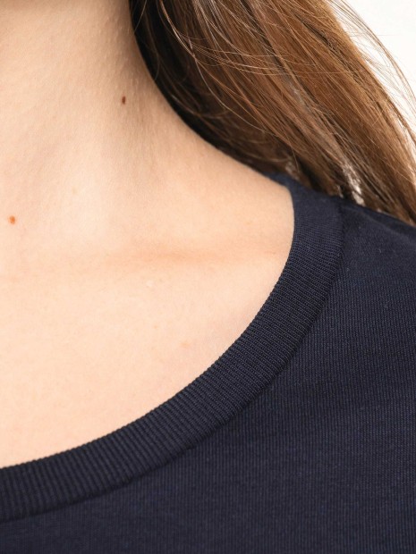 T-Shirts à personnaliser KARIBAN T-shirt Supima® col rond manches longues femme 