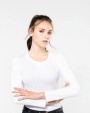 T-shirt personnalisable KARIBAN T-shirt Supima® col rond manches longues femme