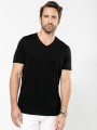 T-Shirts à personnaliser KARIBAN T-shirt Supima® col V manches courtes homme 