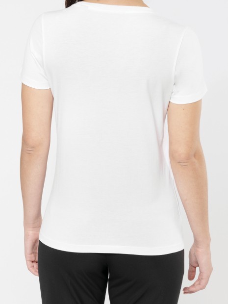 T-Shirts à personnaliser KARIBAN T-shirt Supima® col V manches courtes femme 