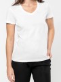 T-Shirts à personnaliser KARIBAN T-shirt Supima® col V manches courtes femme 