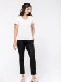 T-Shirts à personnaliser KARIBAN T-shirt Supima® col V manches courtes femme 