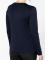 T-Shirts à personnaliser KARIBAN T-shirt Supima® col V manches longues femme 
