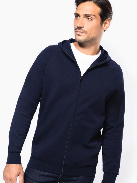 Sweat-shirts à personnaliser KARIBAN Veste zippée à capuche homme 