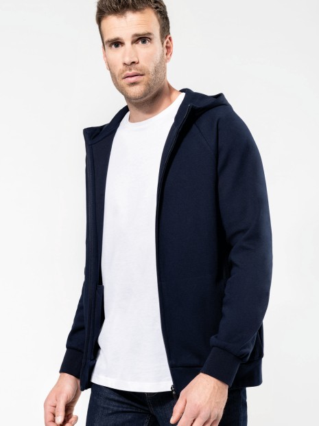 Sweat-shirts à personnaliser KARIBAN Veste zippée à capuche homme 