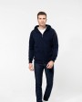 Sweater KARIBAN Herenjasje met rits en capuchon voor bedrukking &amp; borduring