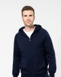 Sweater KARIBAN Herenjasje met rits en capuchon voor bedrukking &amp; borduring