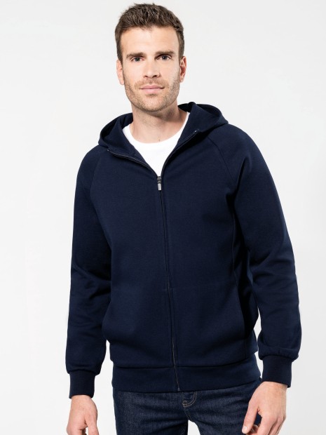 Sweat-shirts à personnaliser KARIBAN Veste zippée à capuche homme 