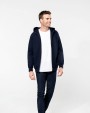 Sweater KARIBAN Herenjasje met rits en capuchon voor bedrukking &amp; borduring
