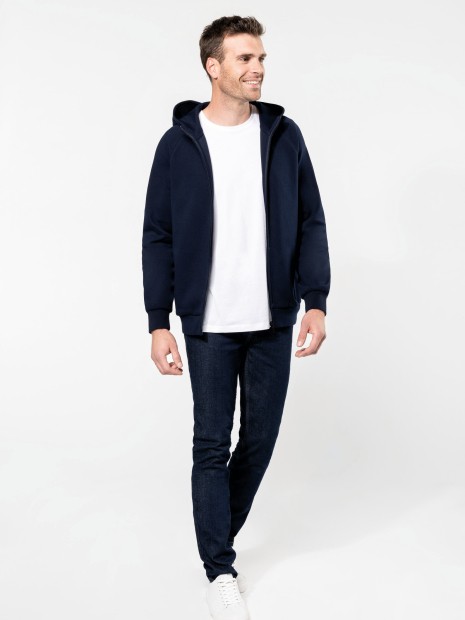 Sweat-shirts à personnaliser KARIBAN Veste zippée à capuche homme 