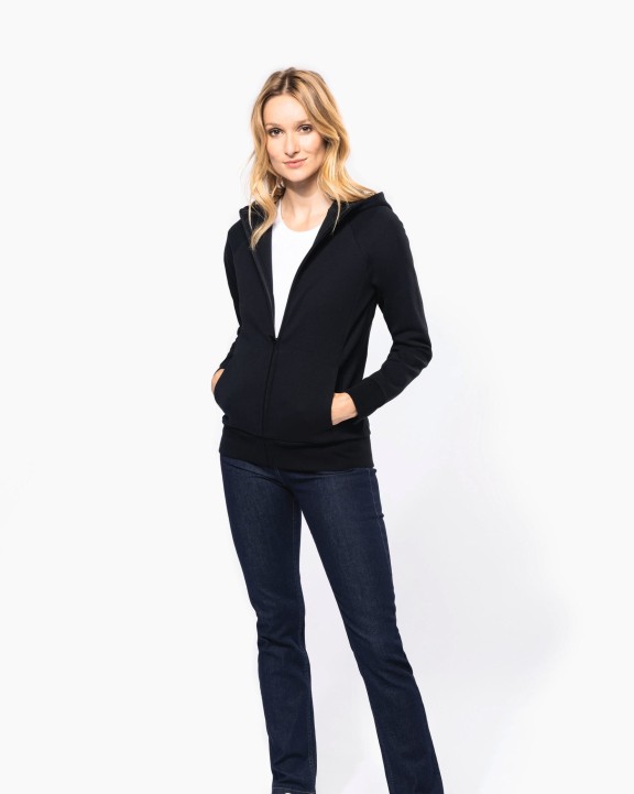 Sweat-shirt personnalisable KARIBAN Veste zippée à capuche femme