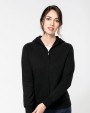KARIBAN Damenjacke mit Reißverschluss und Kapuze Sweatshirt personalisierbar