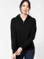 Sweat-shirts à personnaliser KARIBAN Veste zippée à capuche femme 