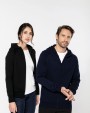 Sweater KARIBAN Damesjasje met rits en capuchon voor bedrukking &amp; borduring