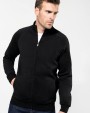 KARIBAN Herrenjacke mit Reißverschluss Sweatshirt personalisierbar