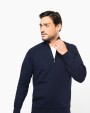 KARIBAN Herrenjacke mit Reißverschluss Sweatshirt personalisierbar