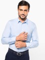 Chemises à personnaliser KARIBAN Chemise popeline manches longues homme 
