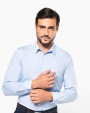 Hemd KARIBAN Herenoverhemd in popeline met lange mouwen voor bedrukking &amp; borduring
