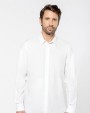 Chemise personnalisable KARIBAN Chemise popeline manches longues homme