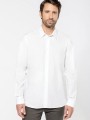 Chemises à personnaliser KARIBAN Chemise popeline manches longues homme 