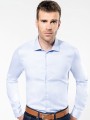 Chemises à personnaliser KARIBAN Chemise Oxford pinpoint manches longues homme 