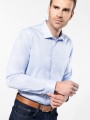 Chemises à personnaliser KARIBAN Chemise Oxford pinpoint manches longues homme 