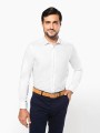Chemises à personnaliser KARIBAN Chemise Oxford pinpoint manches longues homme 