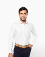 Hemd KARIBAN Pinpoint Oxford-herenhemd lange mouwen voor bedrukking &amp; borduring
