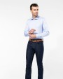 Hemd KARIBAN Pinpoint Oxford-herenhemd lange mouwen voor bedrukking &amp; borduring