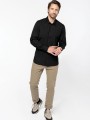 Chemises à personnaliser KARIBAN Chemise popeline manches longues homme 