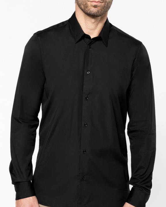 Chemise personnalisable KARIBAN Chemise popeline manches longues homme