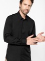 Chemises à personnaliser KARIBAN Chemise popeline manches longues homme 
