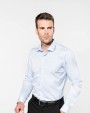 Hemd KARIBAN Herenoverhemd van twill met lange mouwen voor bedrukking &amp; borduring