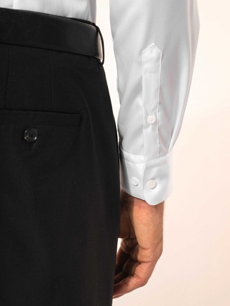 Chemises à personnaliser KARIBAN Chemise twill manches longues homme 