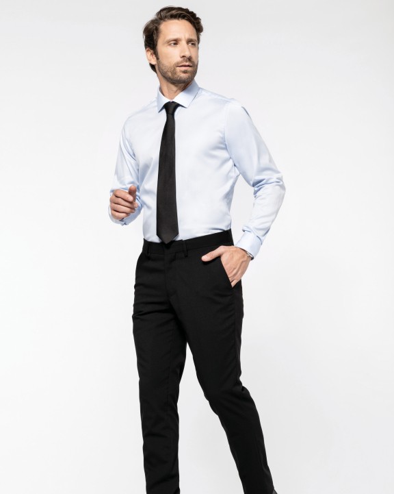 Chemise personnalisable KARIBAN Chemise twill manches longues homme