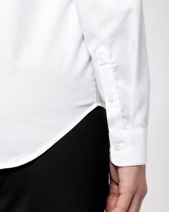 Hemd KARIBAN Damesoverhemd van twill met lange mouwen voor bedrukking &amp; borduring