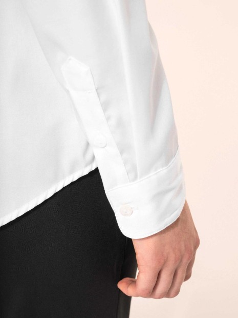 Chemises à personnaliser KARIBAN Chemise twill manches longues femme 