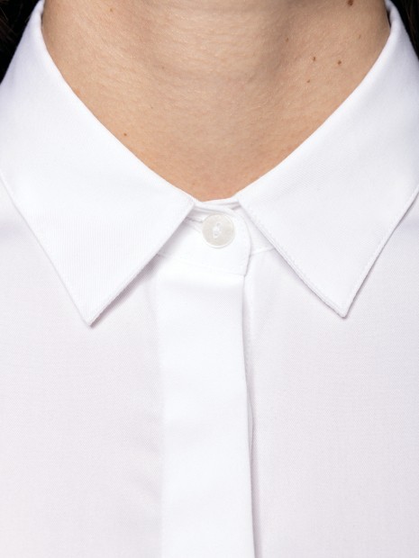 Chemises à personnaliser KARIBAN Chemise twill manches longues femme 