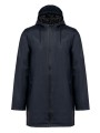KARIBAN Veste de pluie unisexe bleu marine profond personnalisable
